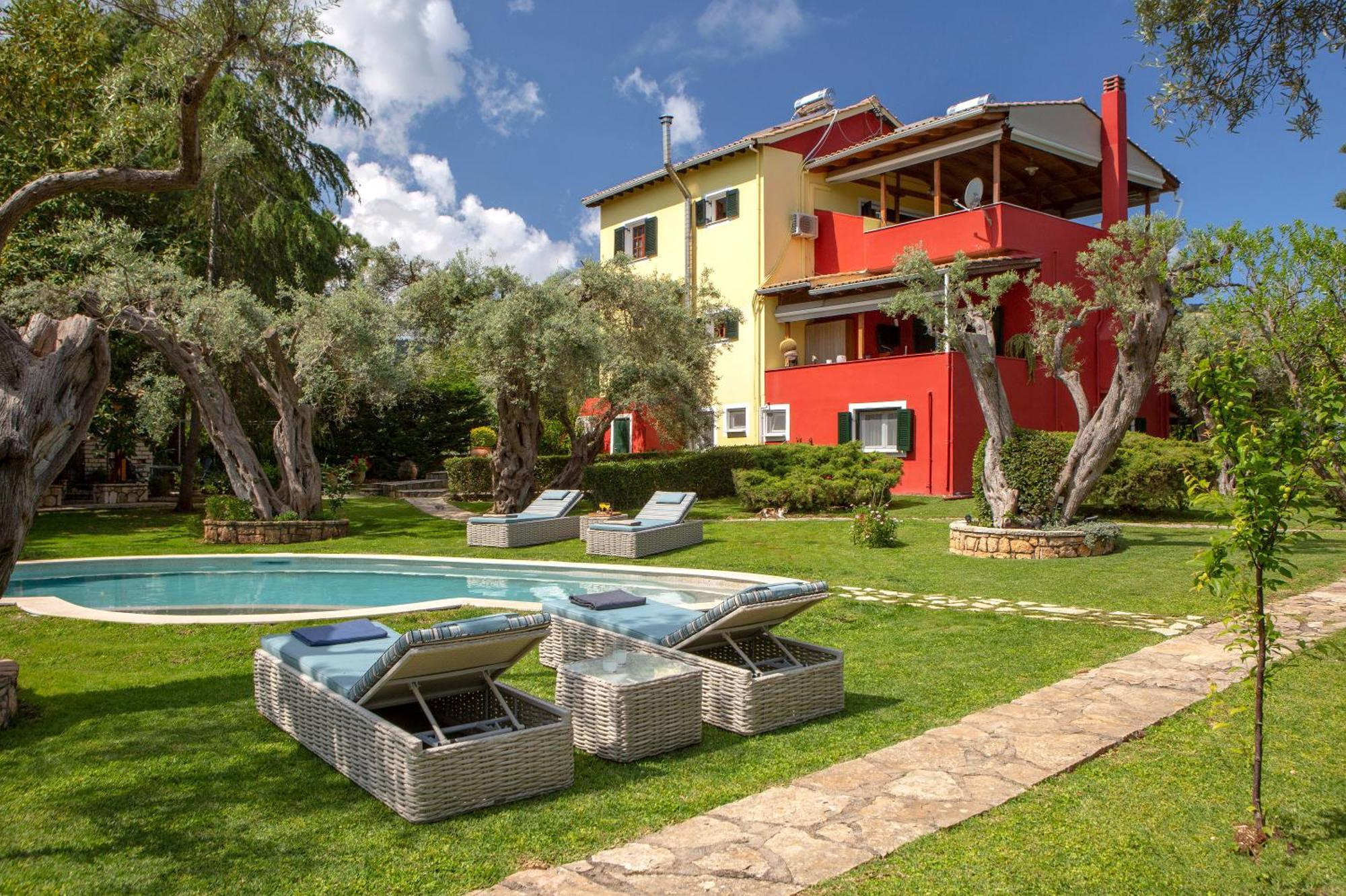 Poly'S Villa Lefkada Apolpaina 外观 照片